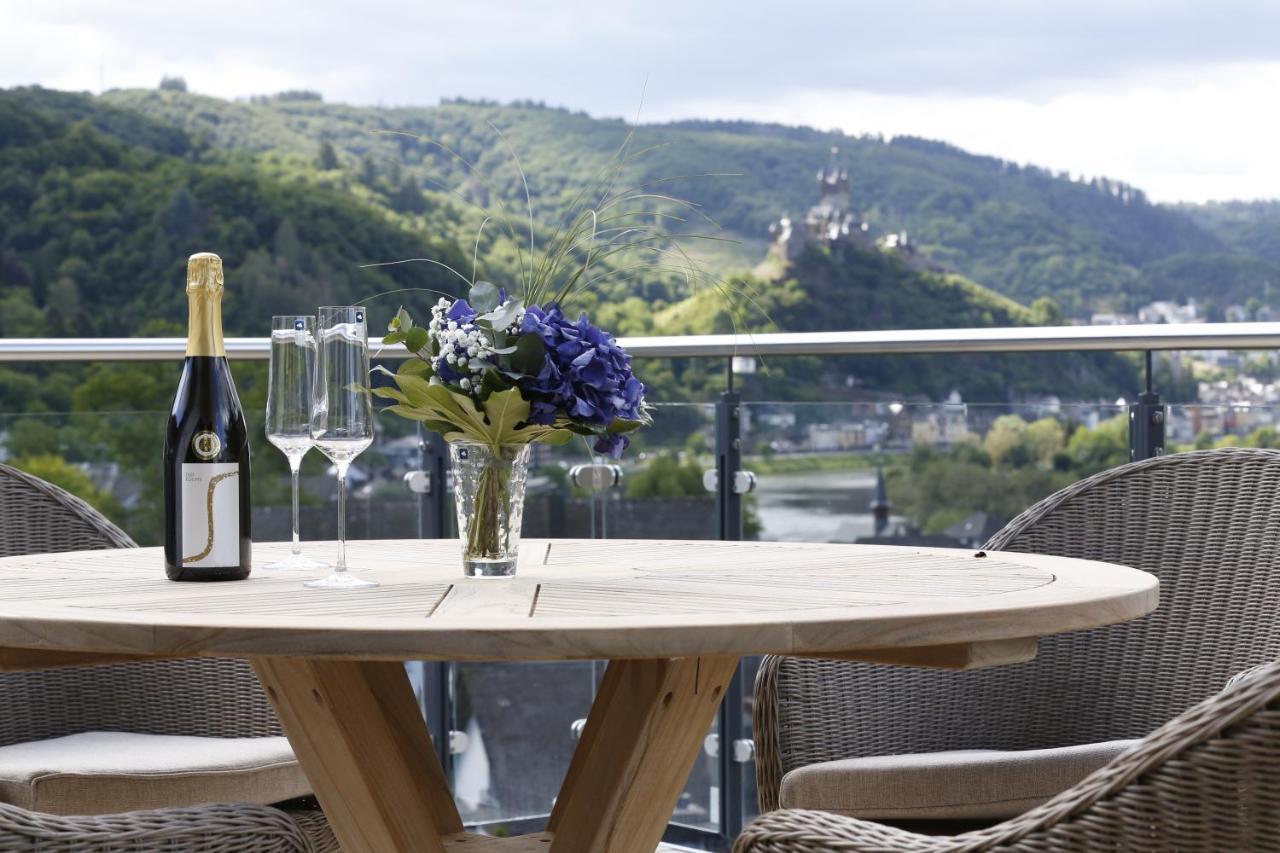 Rooftop Moselsuite Cochem Bagian luar foto